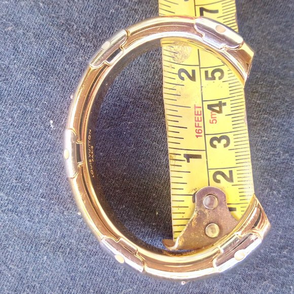 Louis Vuitton Daily Monogram Bracelet Gold Color - Picture 10 of 13